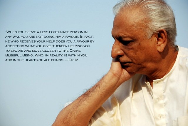 Sri M's quote on Karma Yoga