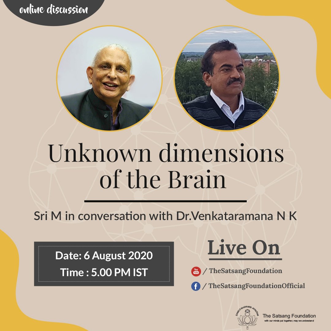 online conversation between Sri M and Dr.Venkataramana NK