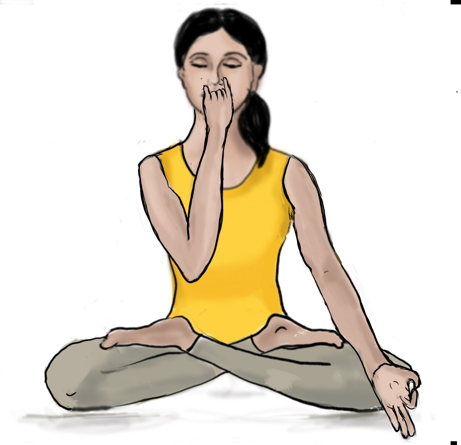 How to do Nadi Shodhana (Alternate Nostril Breathing) - by Sri M