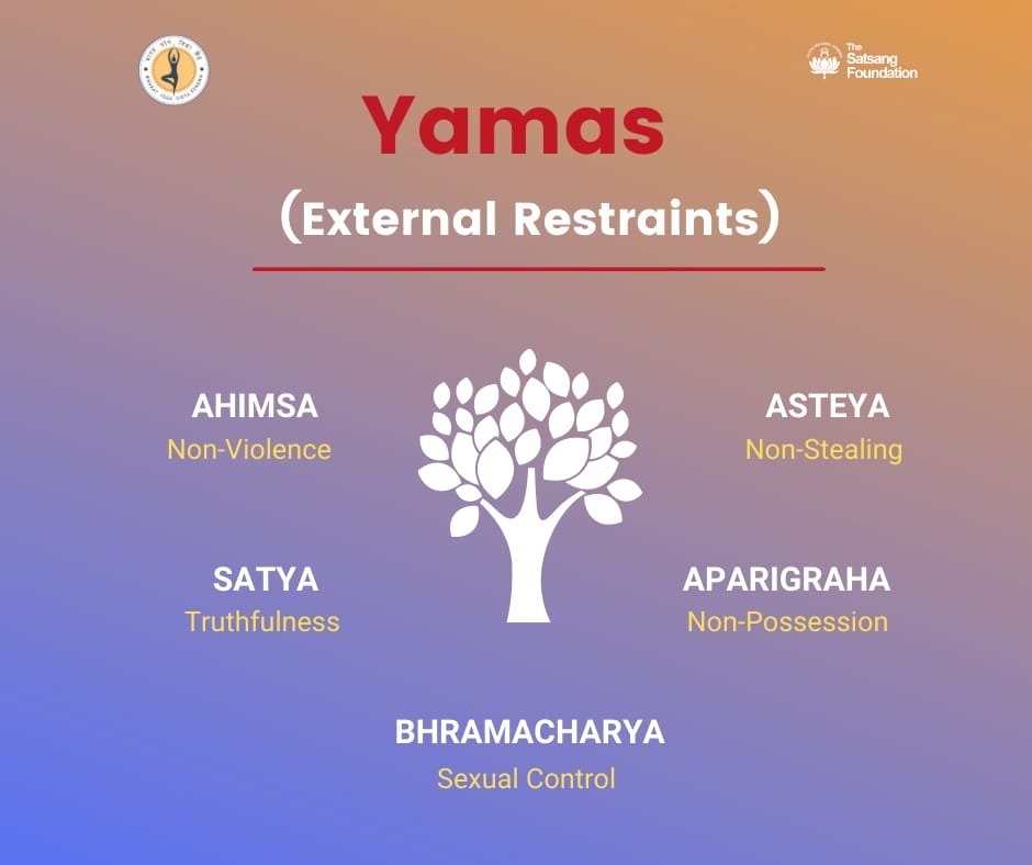 Yama and Niyamas – the first step into the Science of Yoga - The Satsang FoundationThe Satsang Foundation